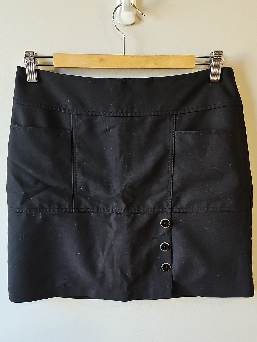 Dexim Golfwear Size 6 Black Skirt